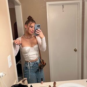 Danielle Guizio archangel top